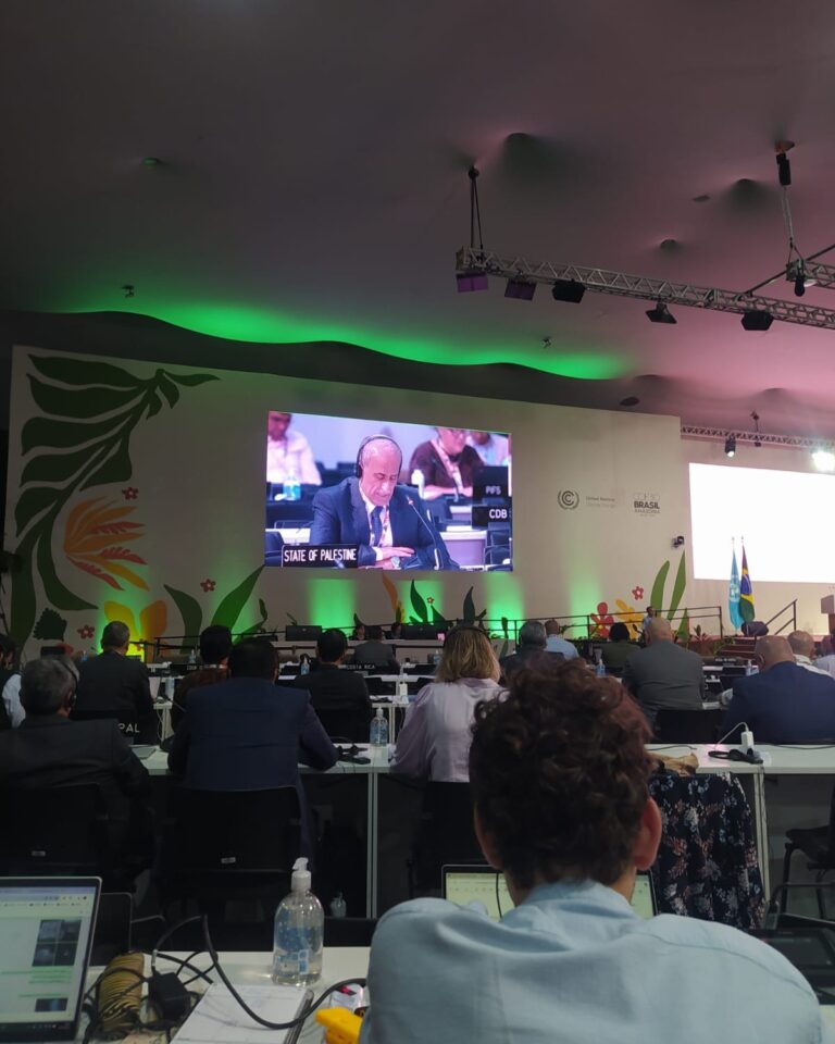 فلسطين تواصل مشاركتها في مؤتمر المناخ “COP30” في البرازيل وتدعو إلى عدالة مناخية